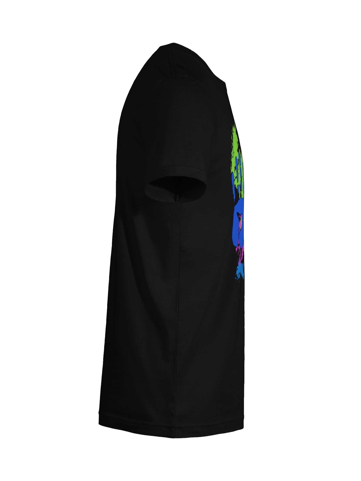 Blue Man Fans Paint Splatter T-Shirt product image (12)
