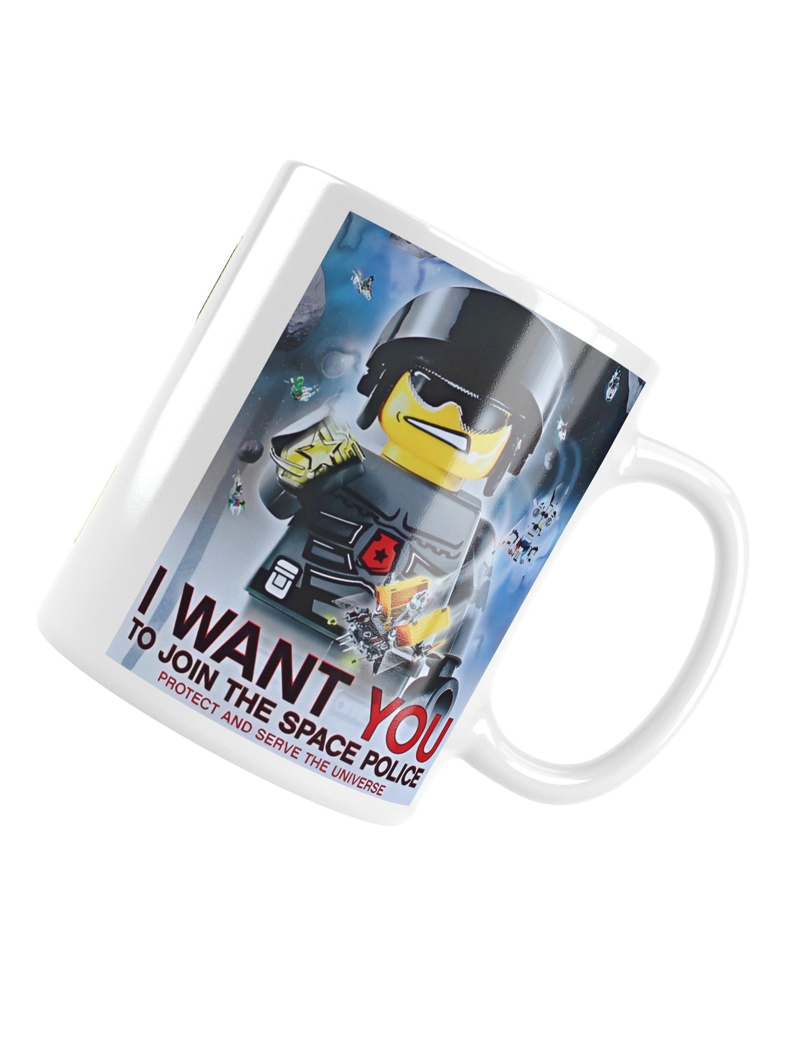 Space Police Recruitment Mug product image (6)