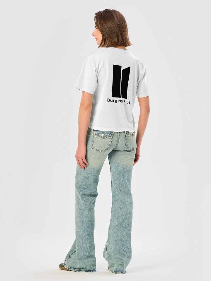 Burgeon Blue - Women's Boxy Tee - Back product image (1)