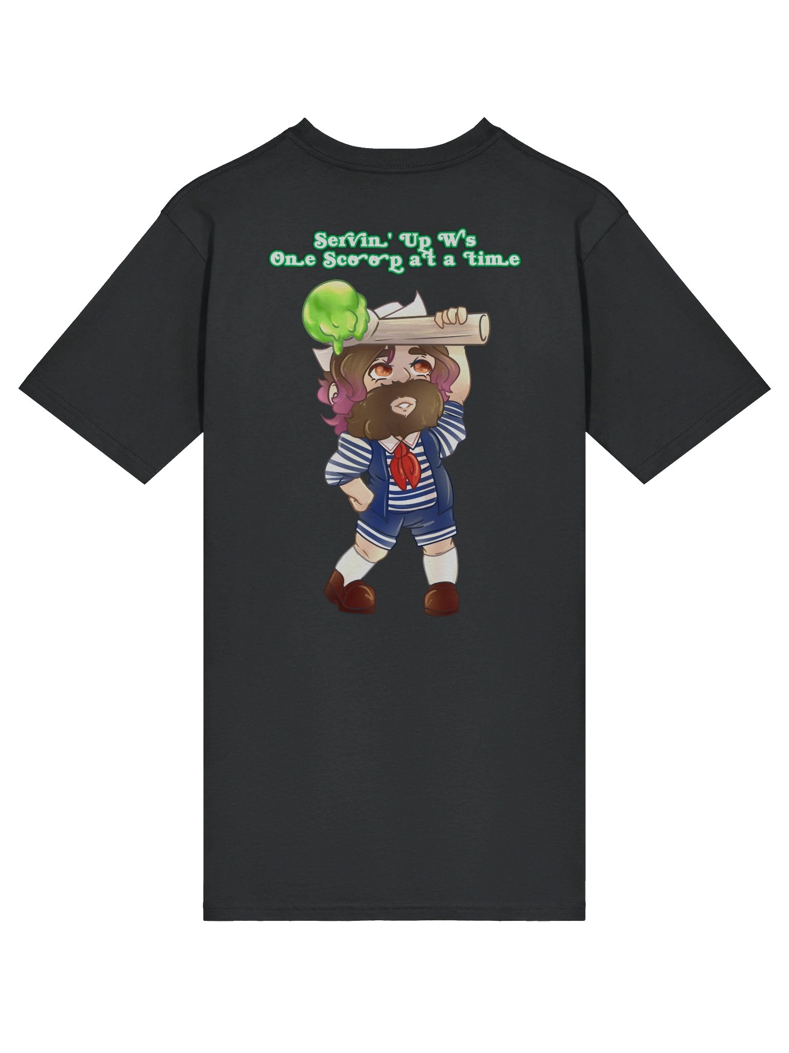 Servin' Scoops Ecto HEAVY T-SHIRT product image (19)