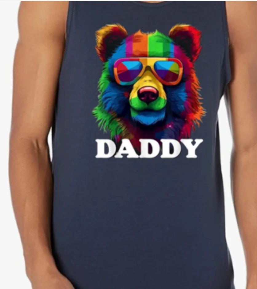 Daddy Bear Graphic Tank or T-shirt product image (1)