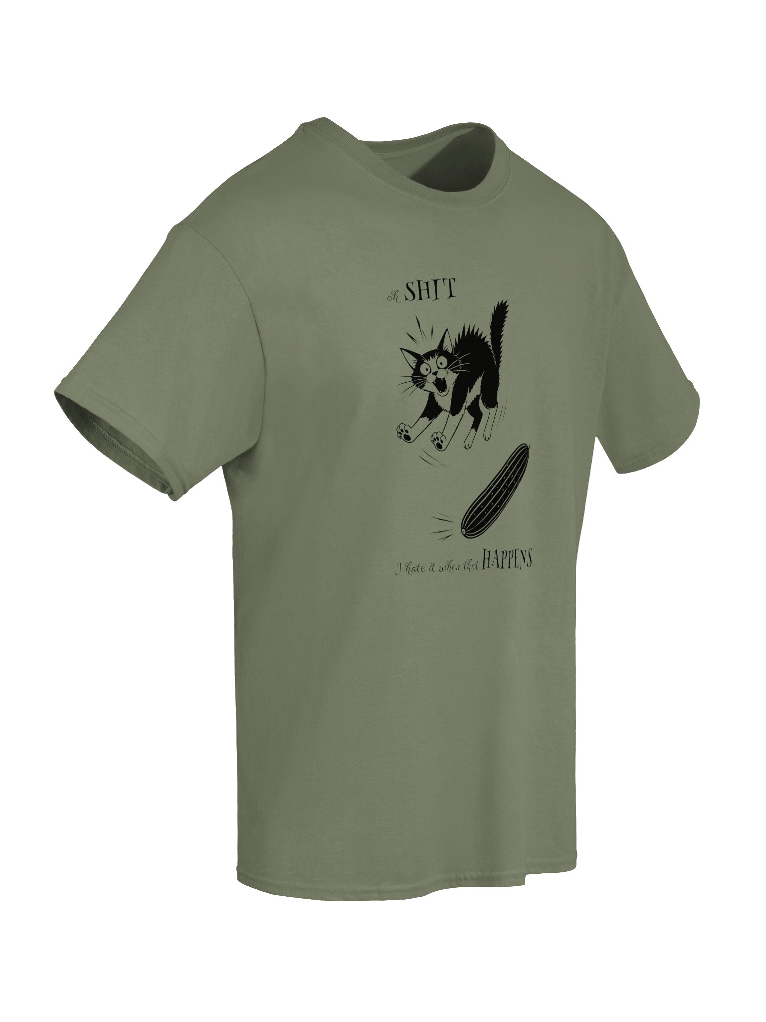 Shit Happens Cat T-shirt product image (5)