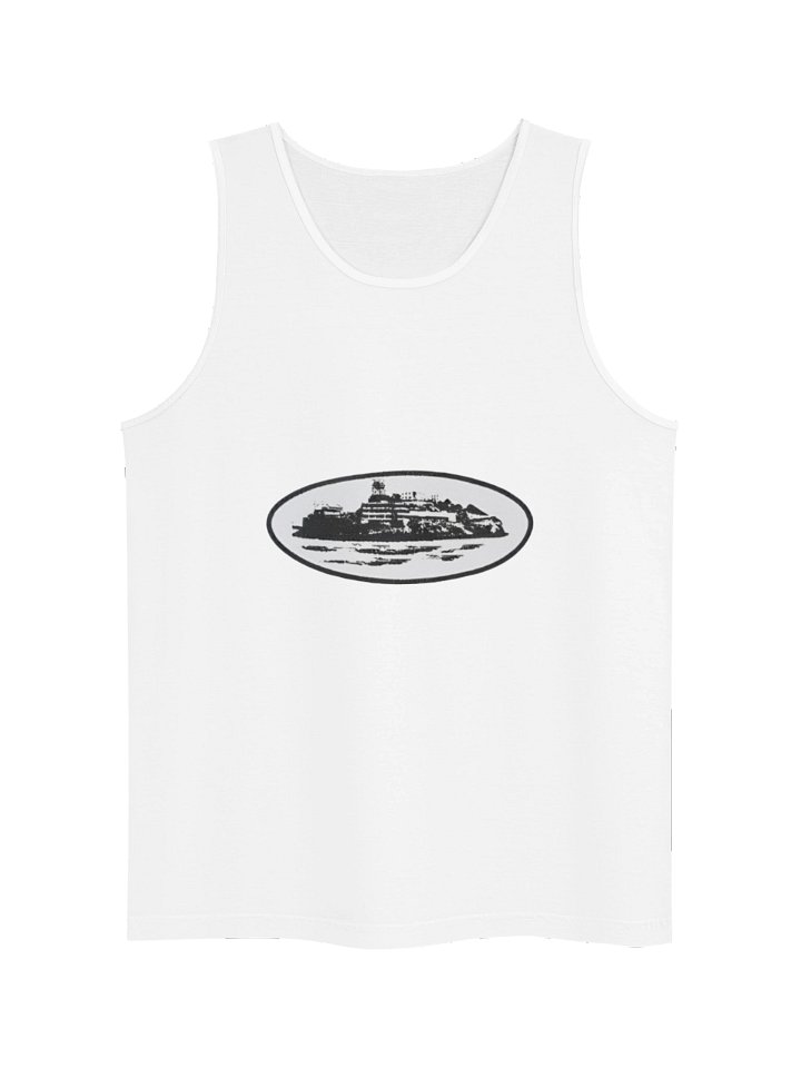 Corteiz Alcatraz Tank Top White product image (1)
