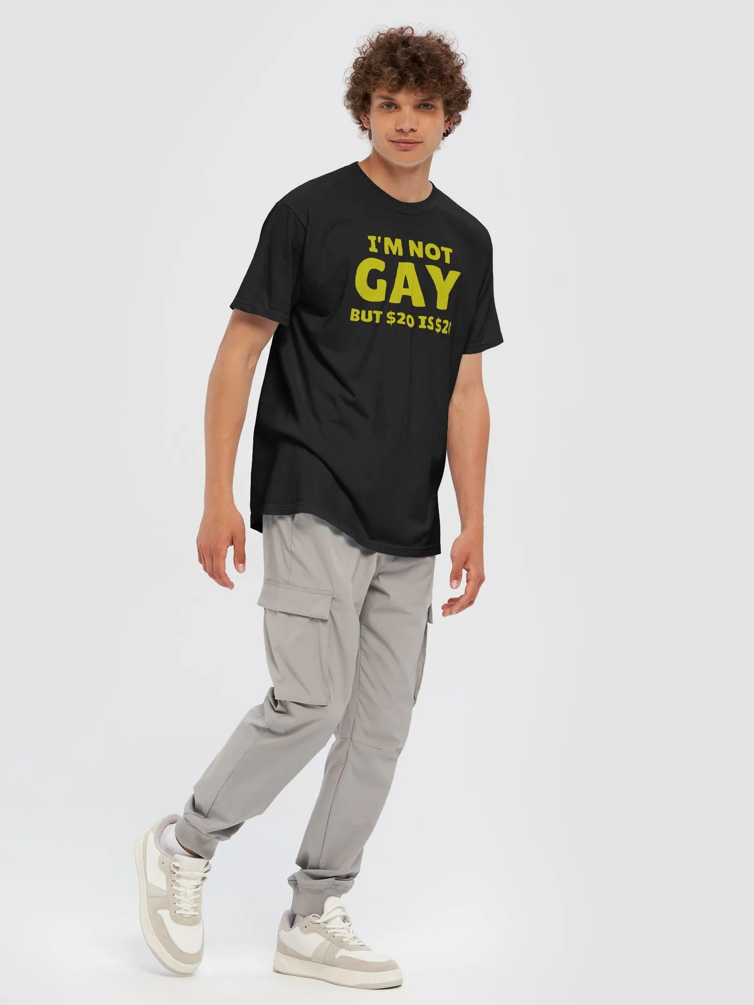 Not Gay But $20 is $20 Front Print Unisex Tee product image (5)