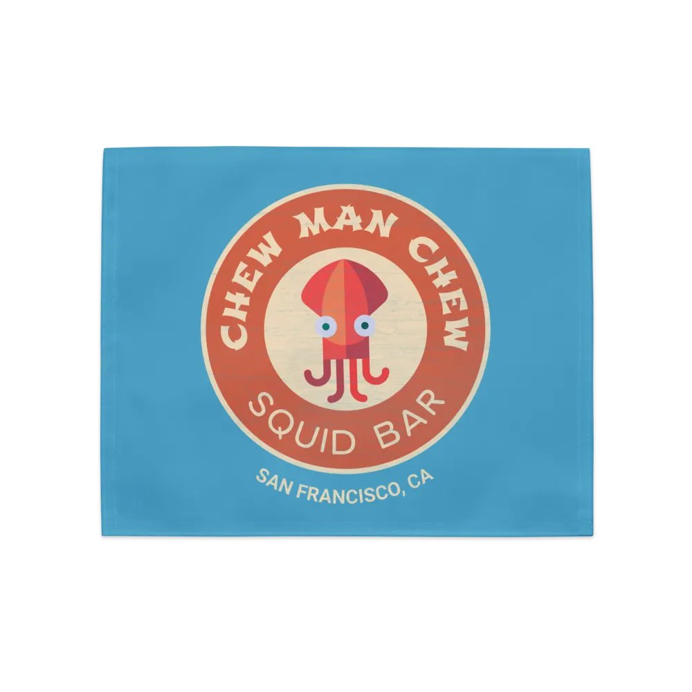 Chew Man Chew Squid Bar Placemats (Set of 4) product image (5)
