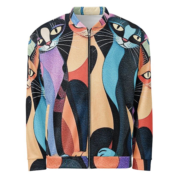 I Love Cats Bomber Jacket product image (1)