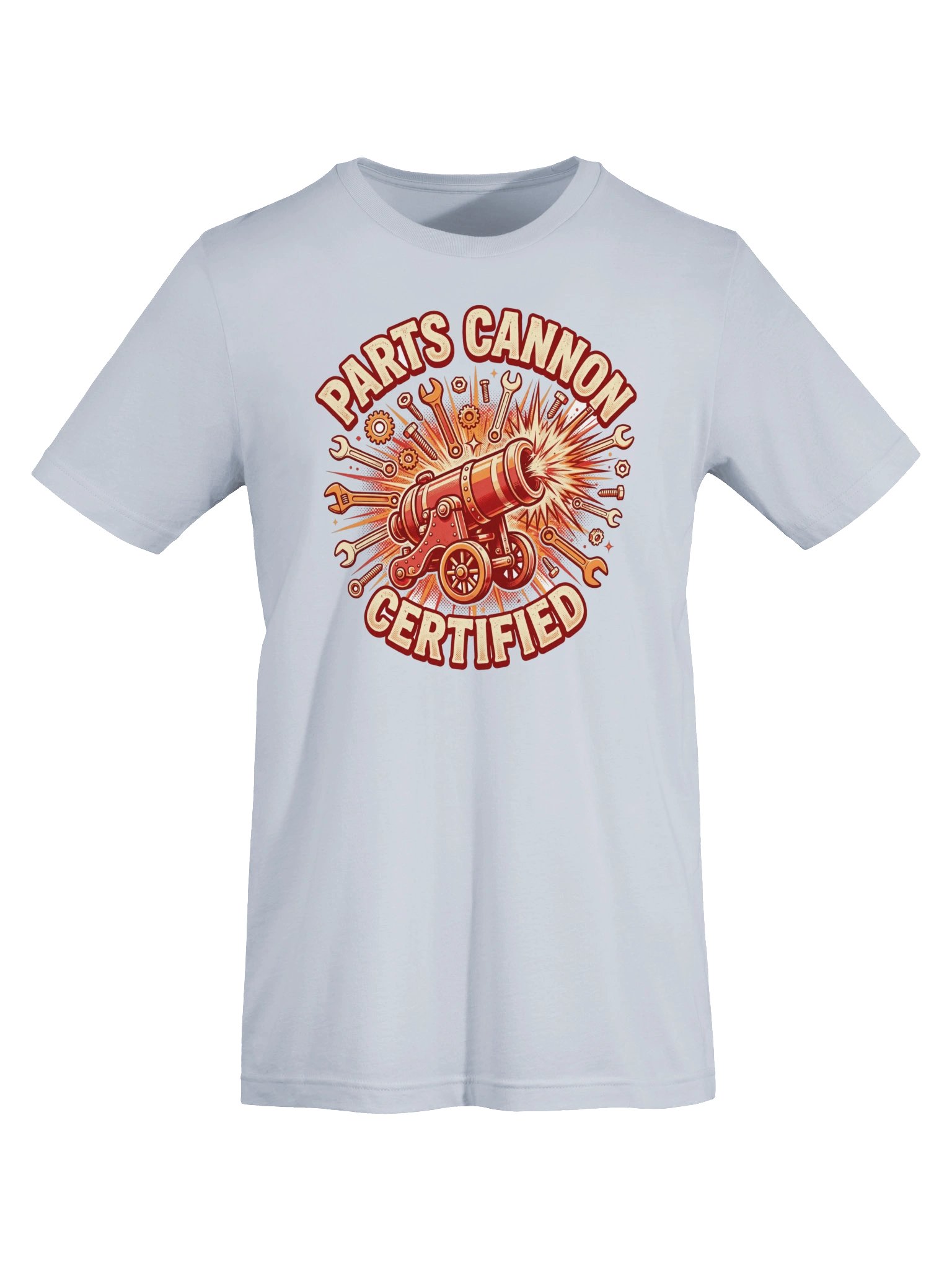 Parts Cannon Certified Funny Mechanic T-Shirt – Last Bay Supply product image (5)