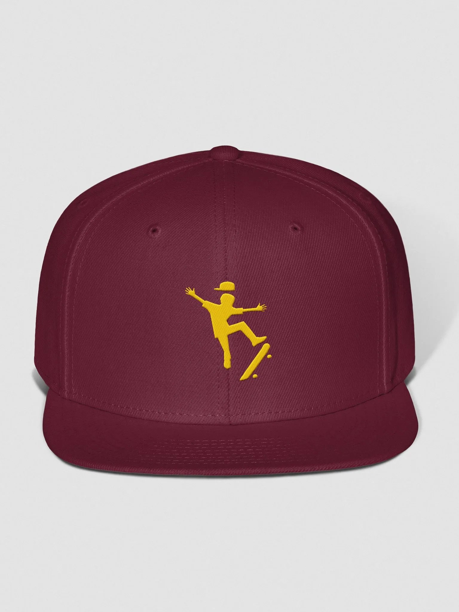 Dazzle Deck Burgundy Maroon Baseball Cap product image (1)