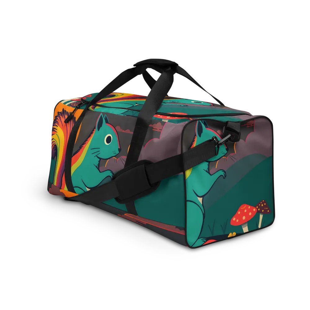 Rainbow Squirrel All-Over Duffle Bag product image (3)