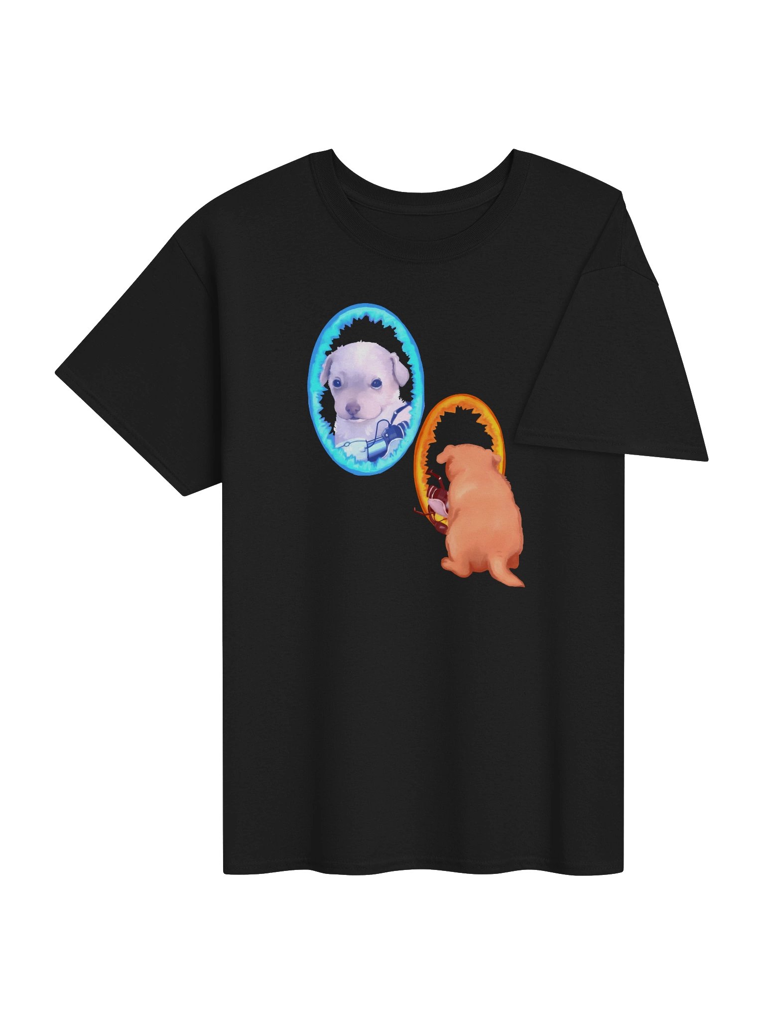portal puppy tshirt product image (4)