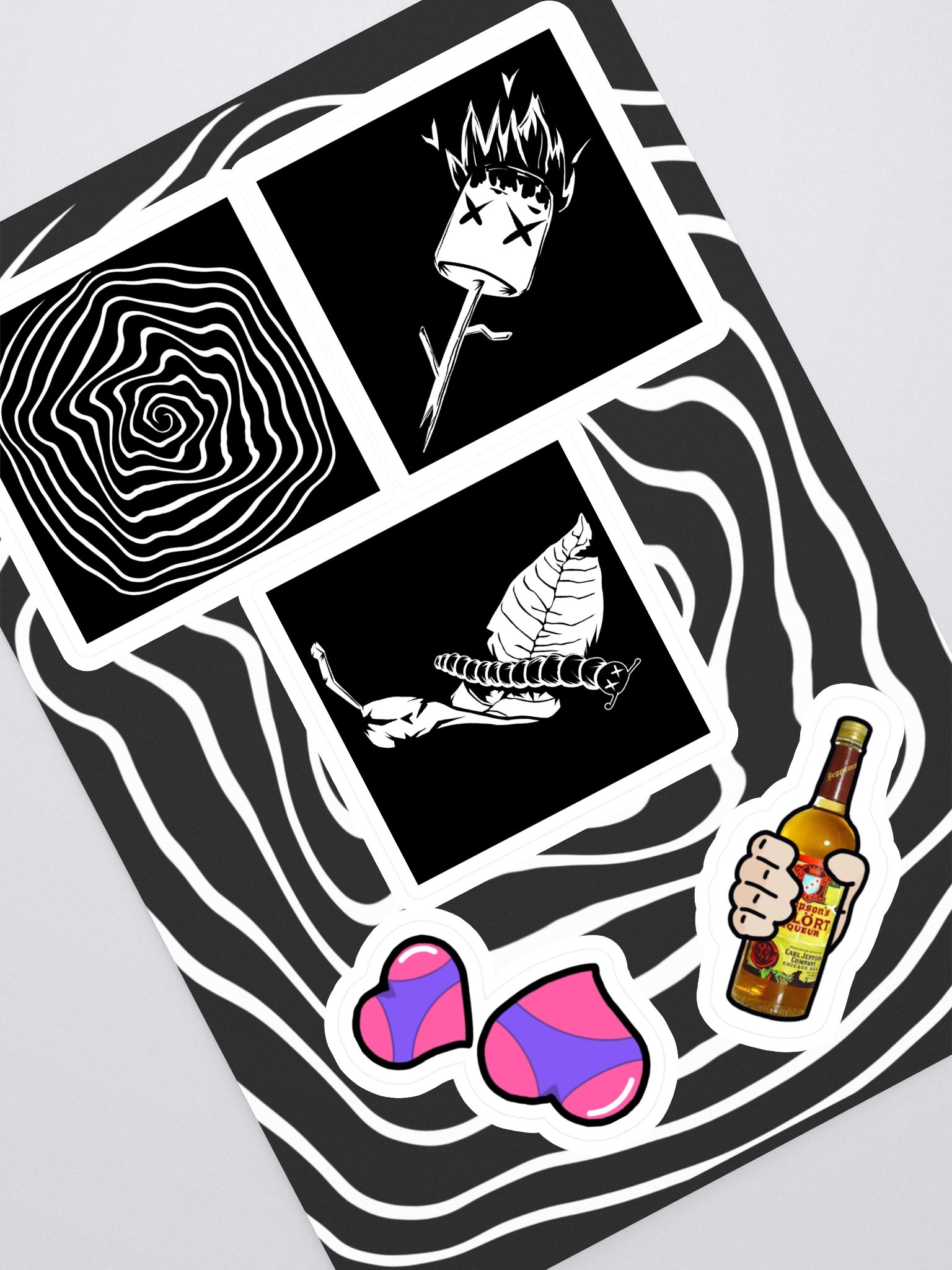 DEATH BY FALL xx | STICKER PACK product image (1)