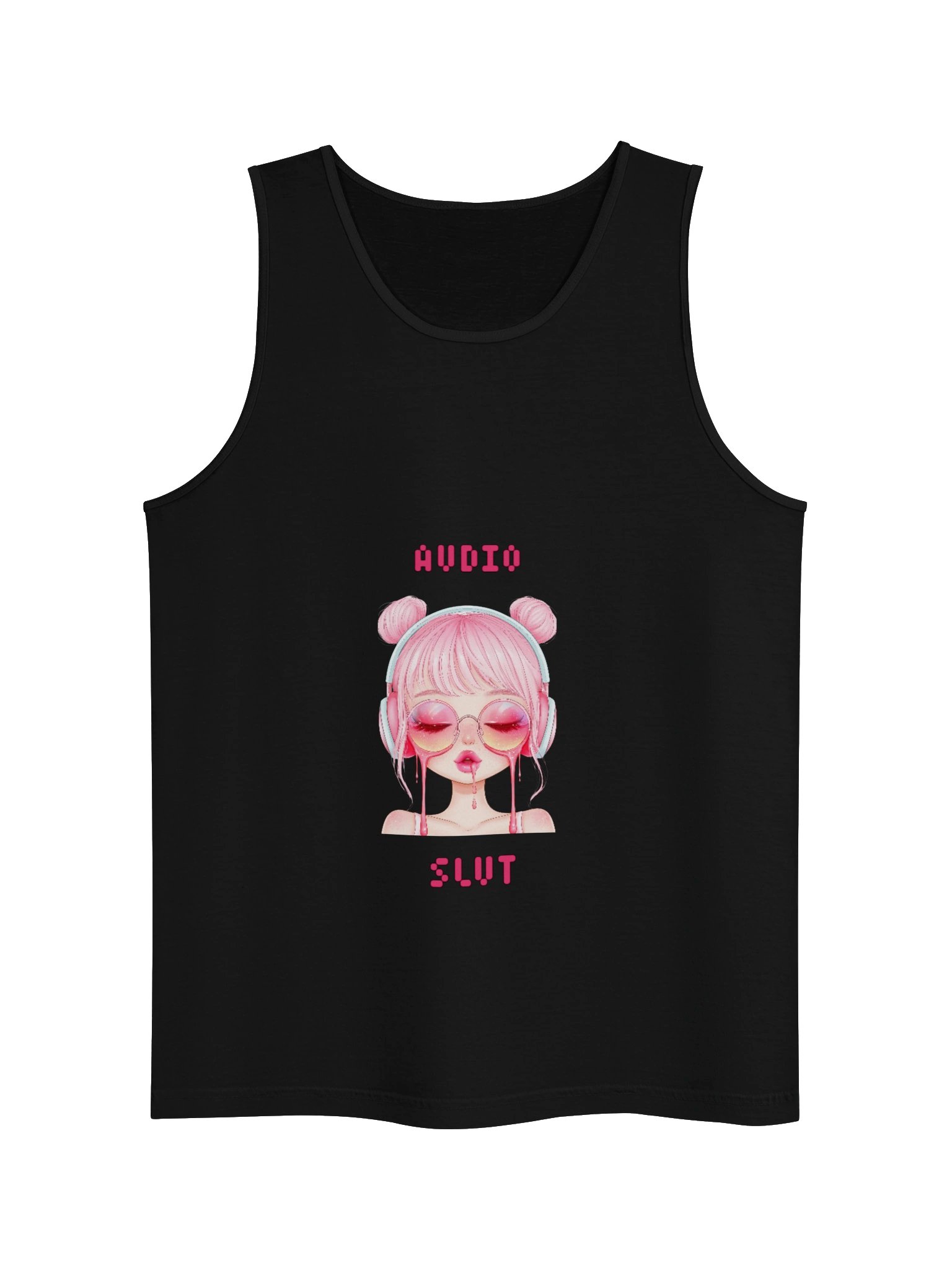 Audio Slut Pink Anime ASMR Tank product image (2)