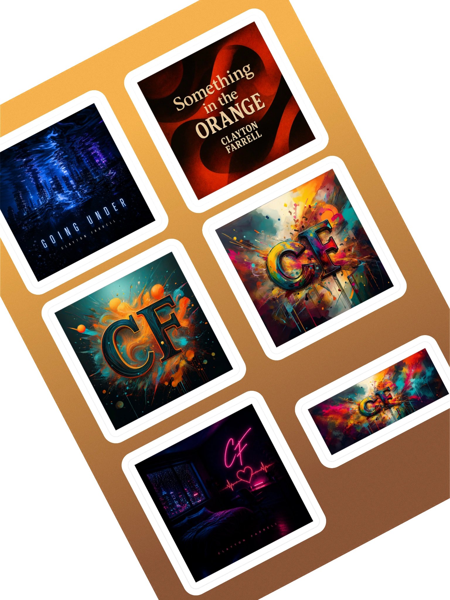 CF Collage Sticker Sheet product image (2)