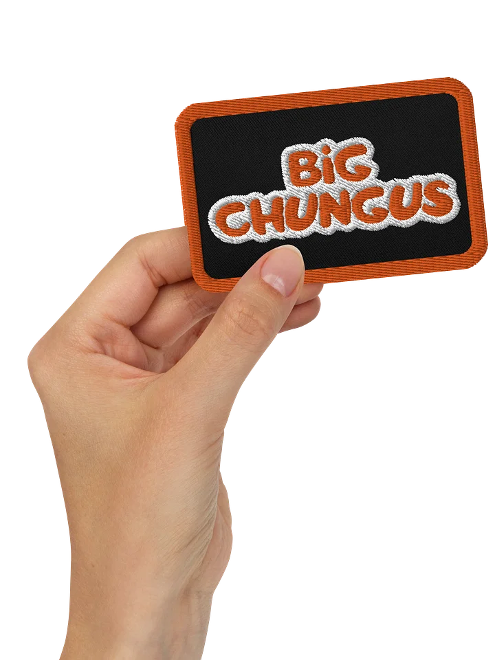 Big Chungus 3.5 inch patches product image (1)
