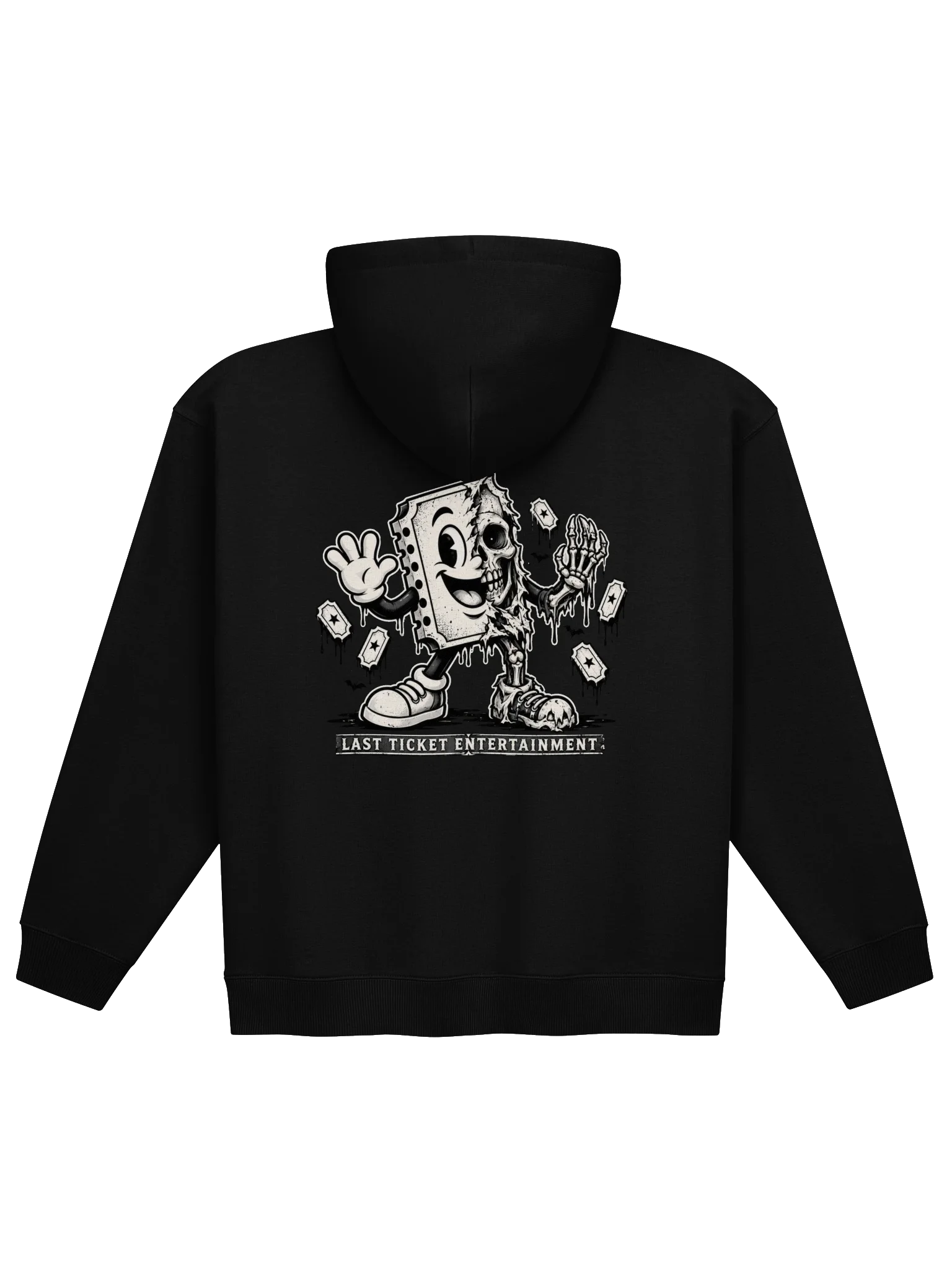 Last Ticket Entertainment Dark Hoodie product image (2)
