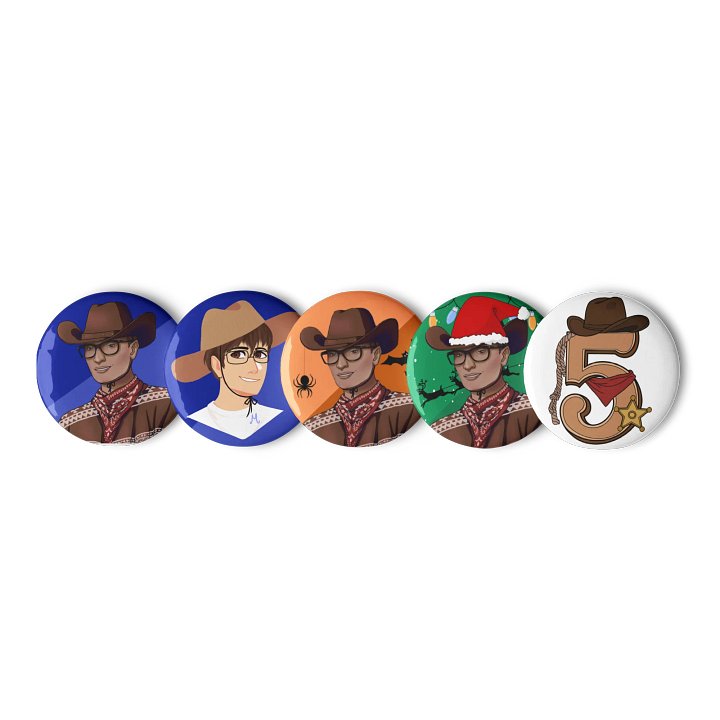 Pin Badge Set product image (1)