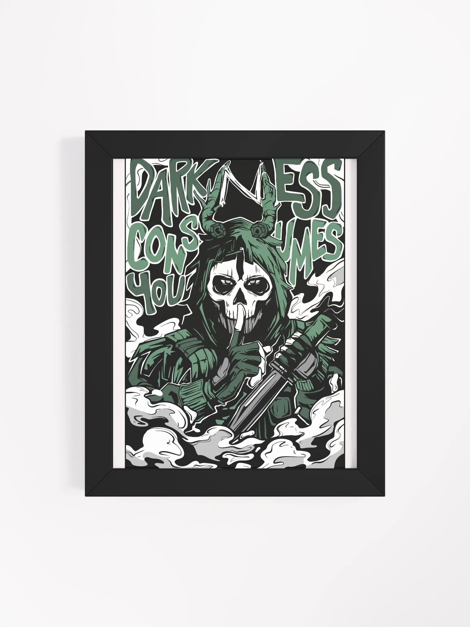 Darkness Poster (Green) product image (37)
