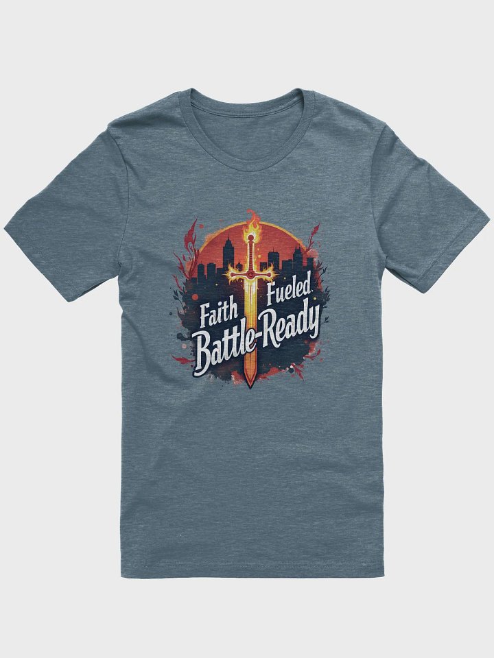 Christian Warrior T-Shirt: Faith Fueled, Battle-Ready product image (1)