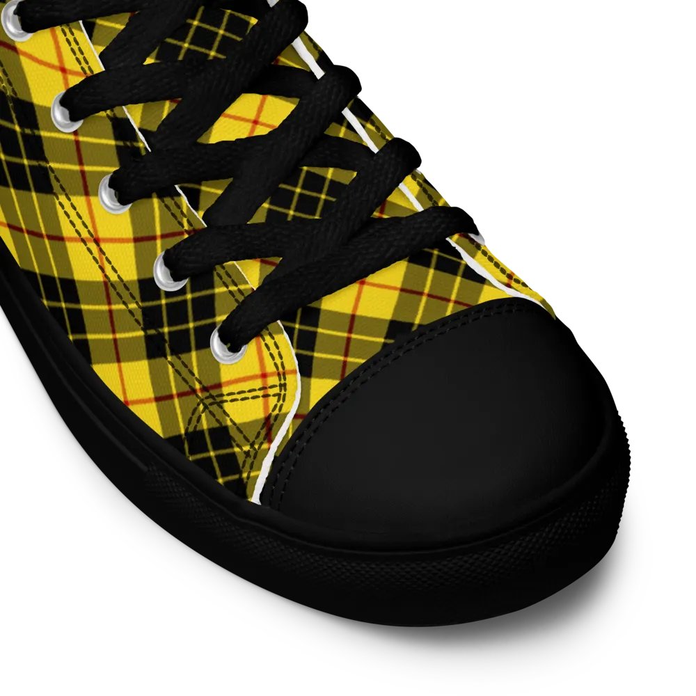 MacLeod Tartan Men's High Top Shoes product image (11)