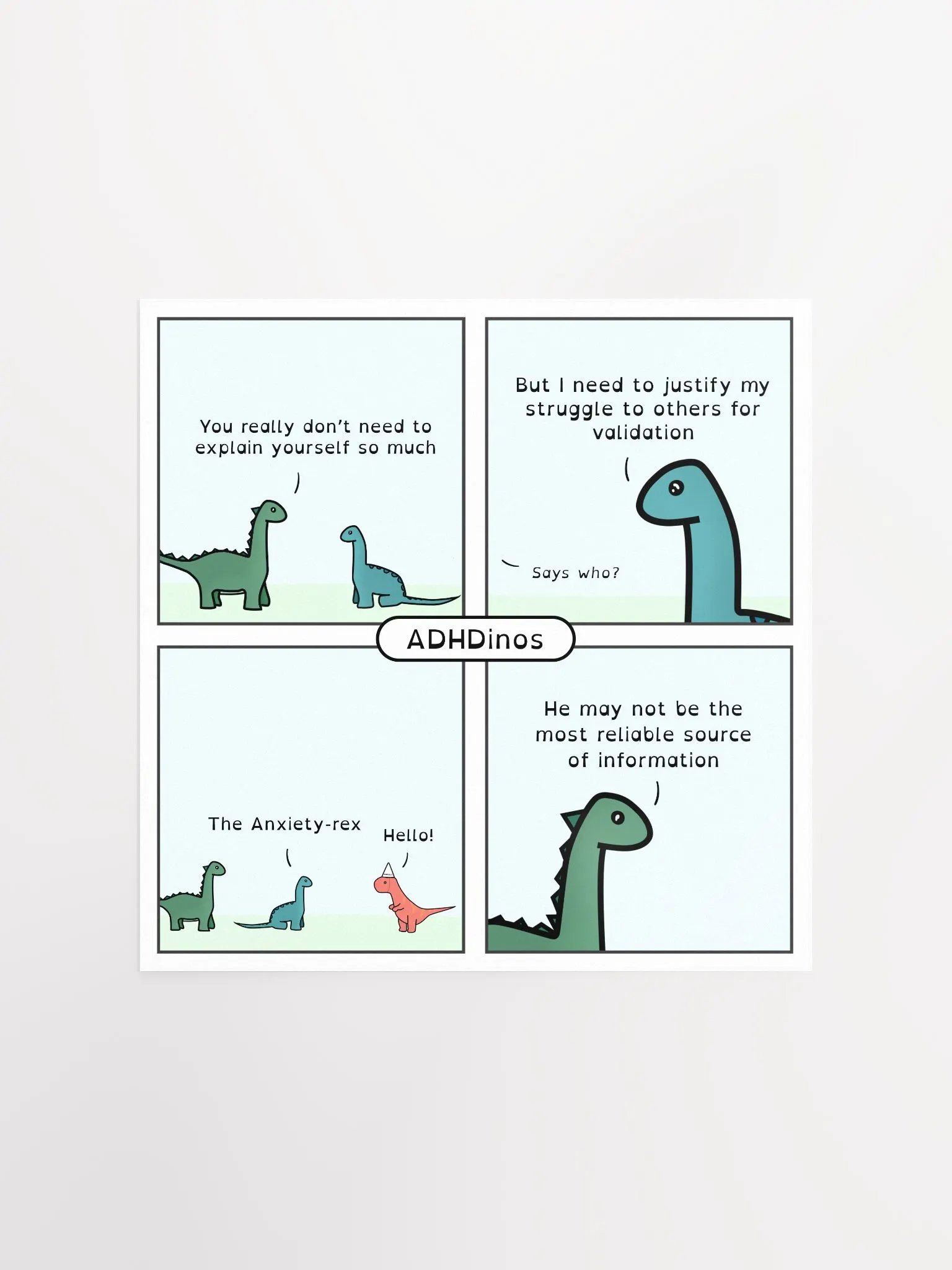 Comic #116 - Poster Print product image (1)