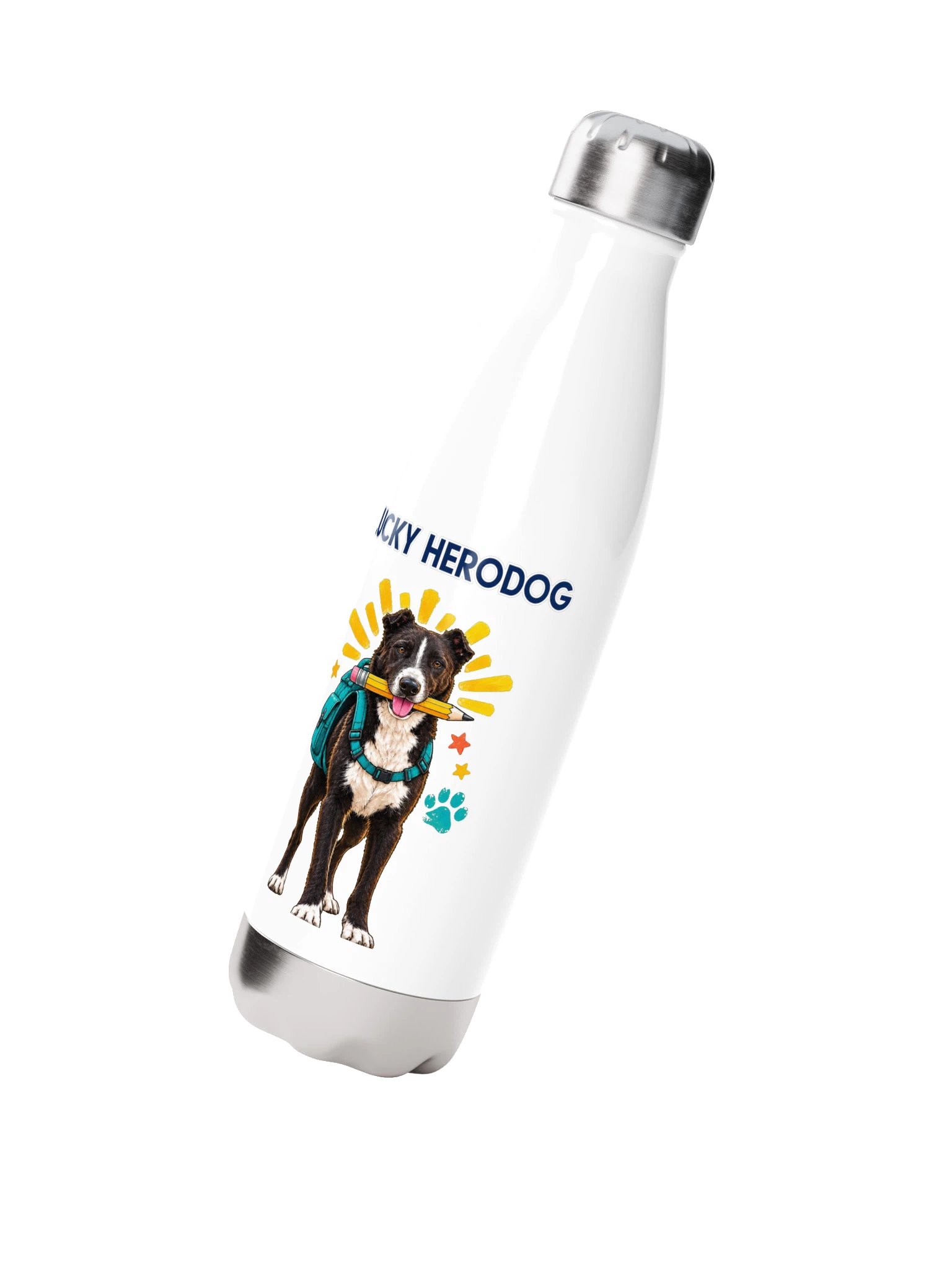 DogKids Schulanfänger Trinkflasche – Lucky HeroDog product image (2)