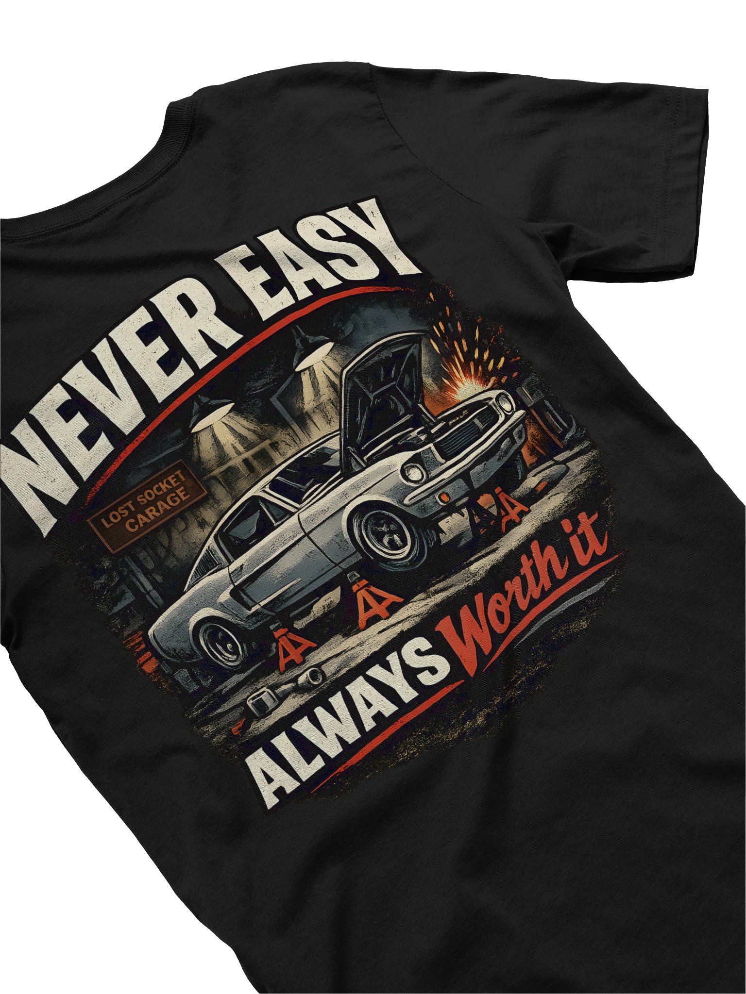 Never Easy, Always Worth It Tee product image (2)