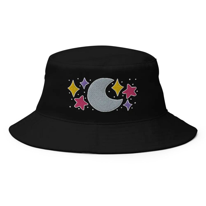 Celestial Bucket Hat with Puff Embroidery product image (1)
