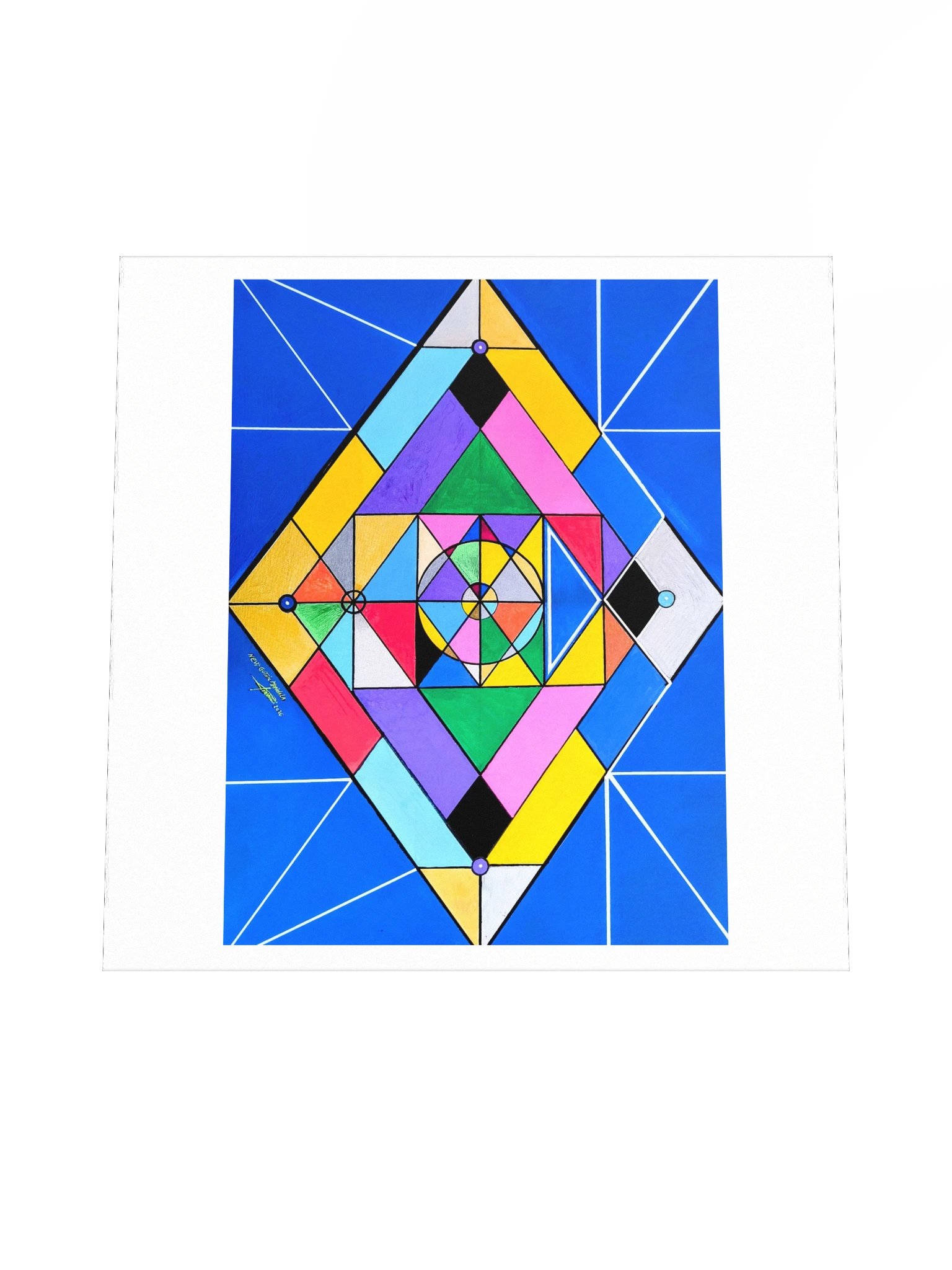 New Gothic Mandala - Enhanced Matte Paper Poster 18×18 product image (4)