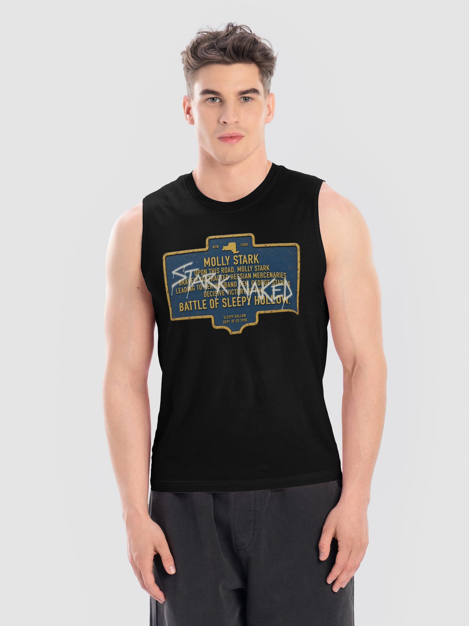 Molly Stark Historical Sign Muscle Tank product image (7)