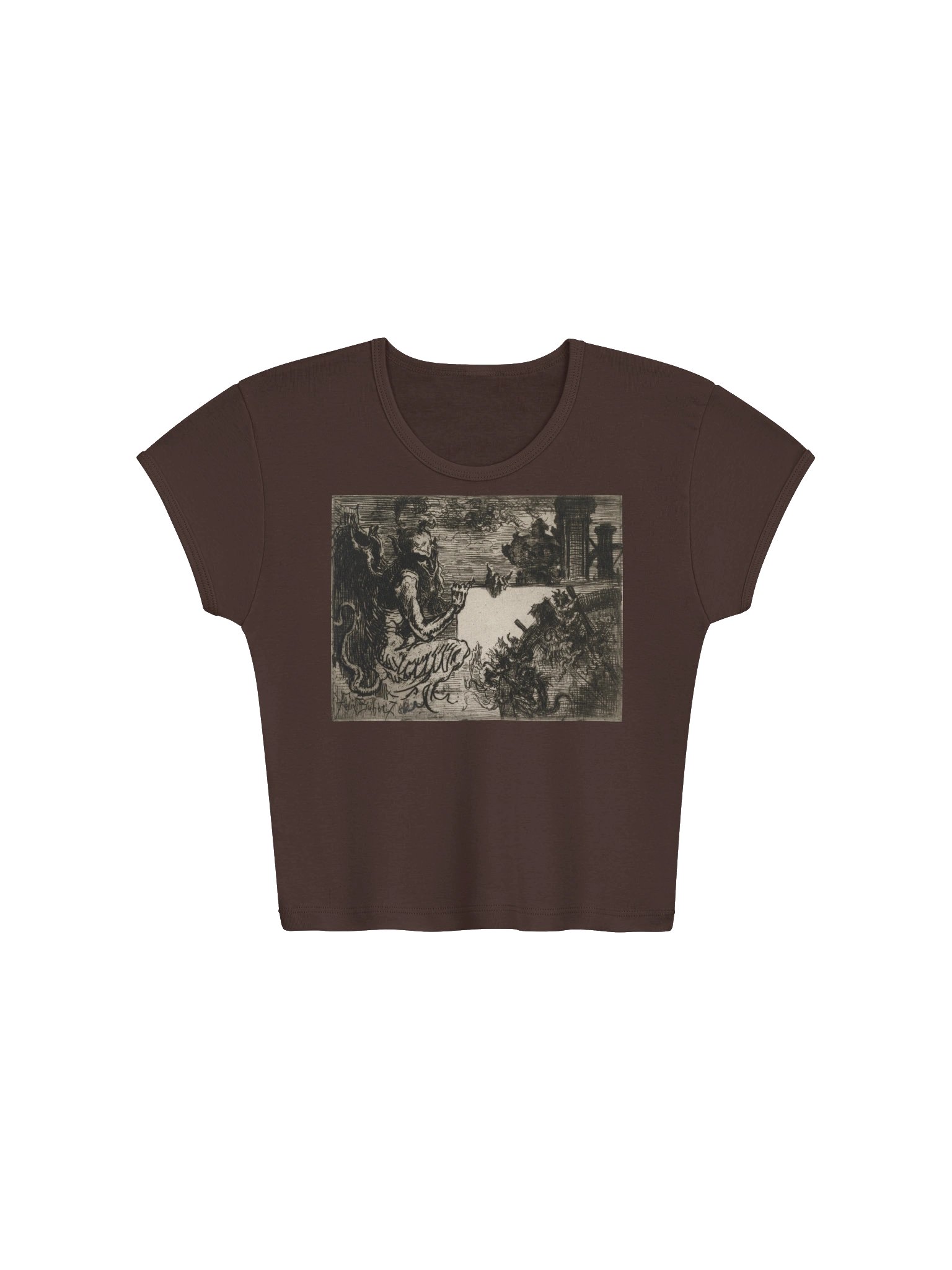 Woodland Apparition Cropped Tee product image (1)
