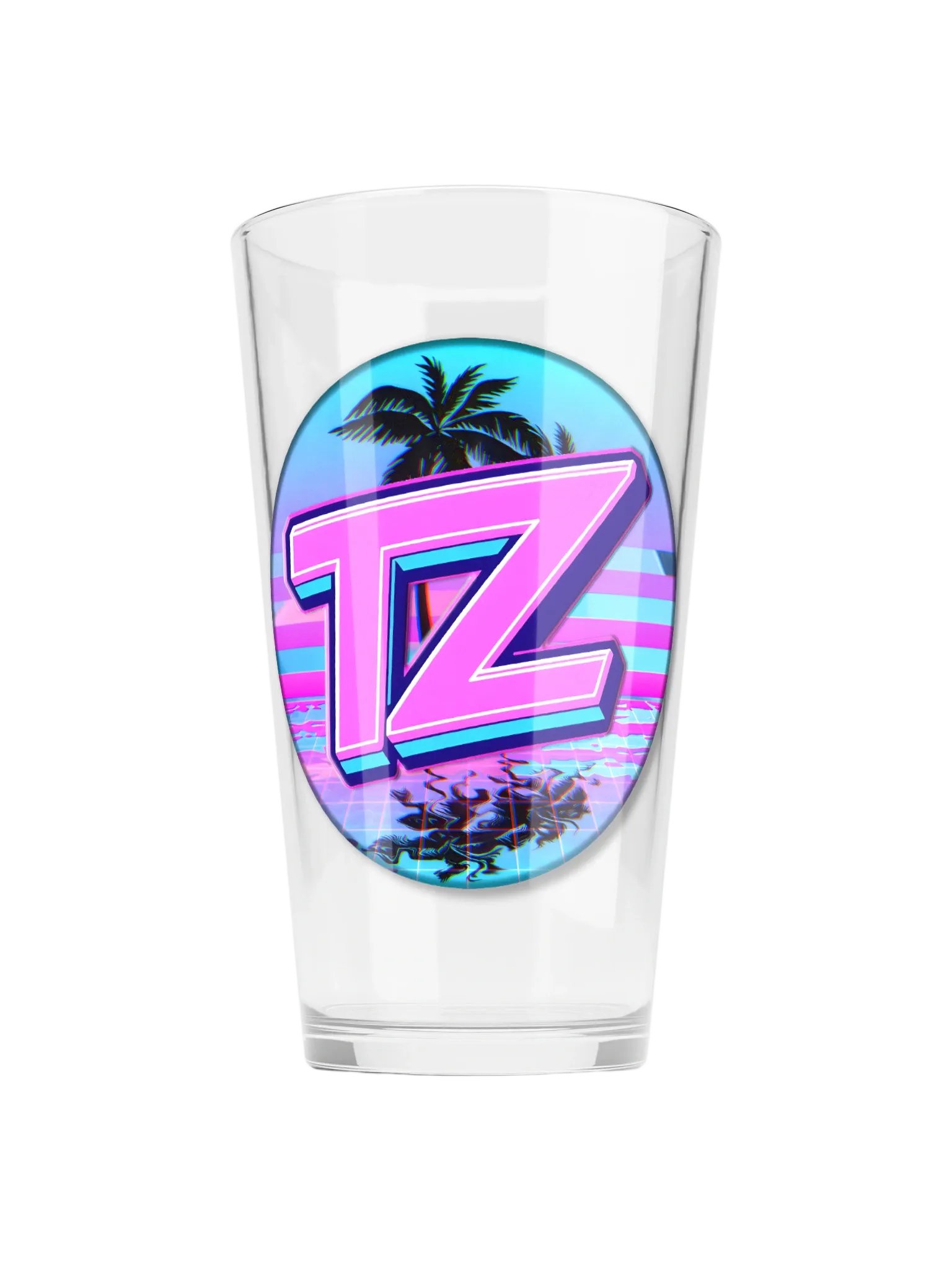TrainerZeek Logo Pint Glass product image (7)