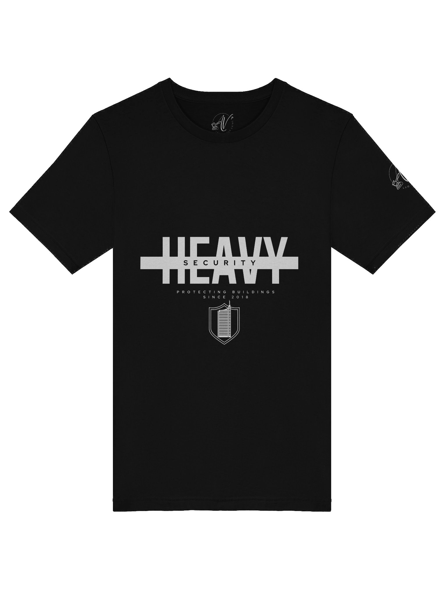 Security Heavy — Protecting Buildings Since 2018 Tee product image (21)