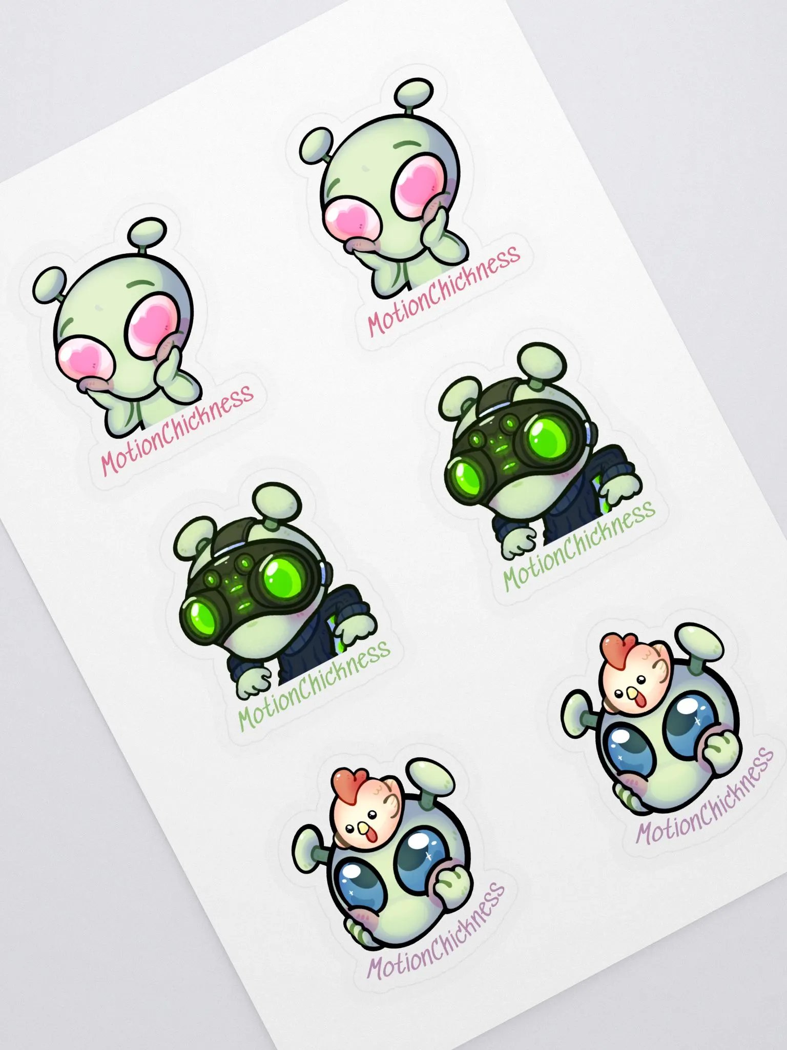 Emote Sticker Sheet product image (2)