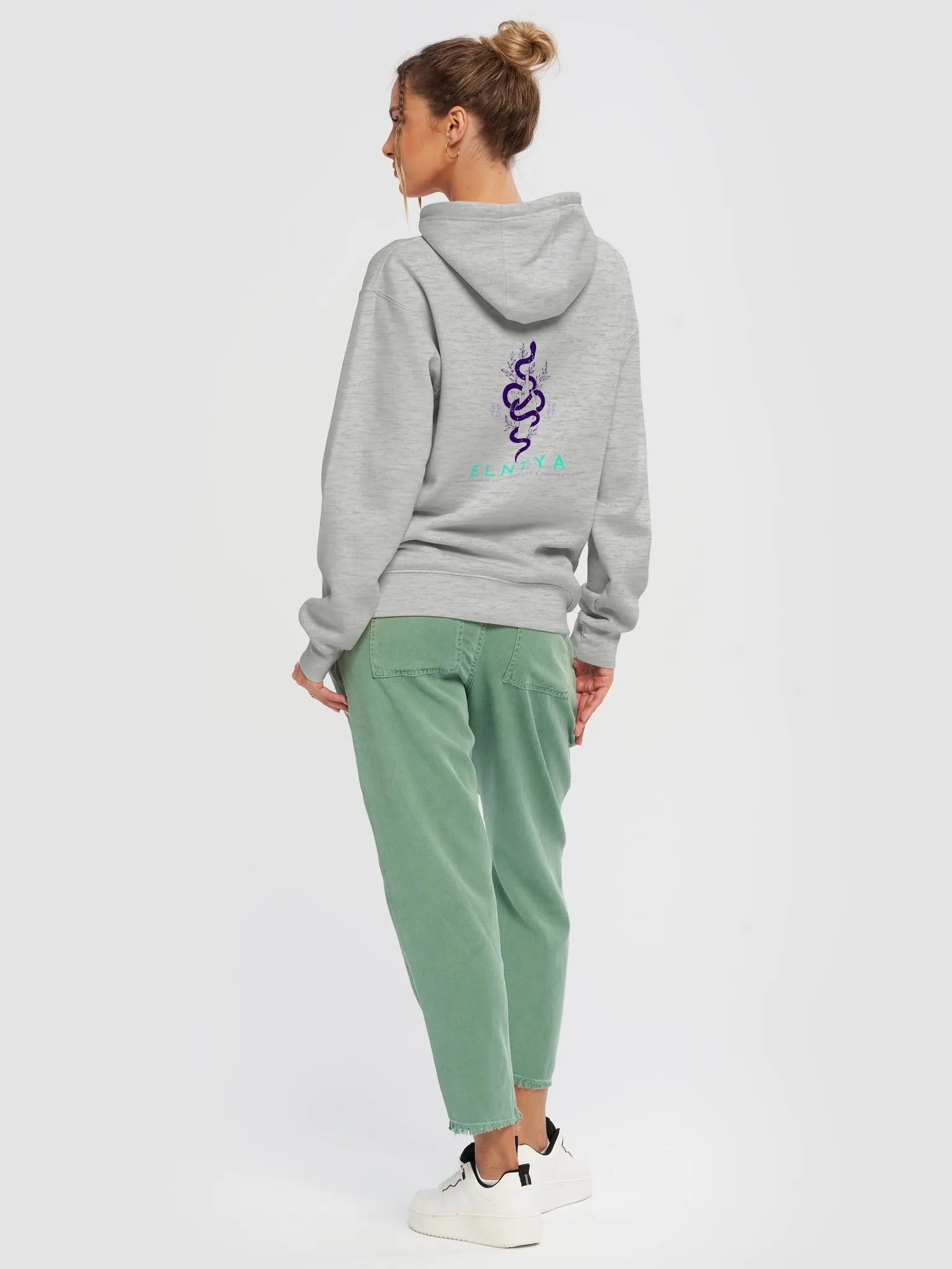 Lil El Purple Snek Logo Hoodie product image (6)