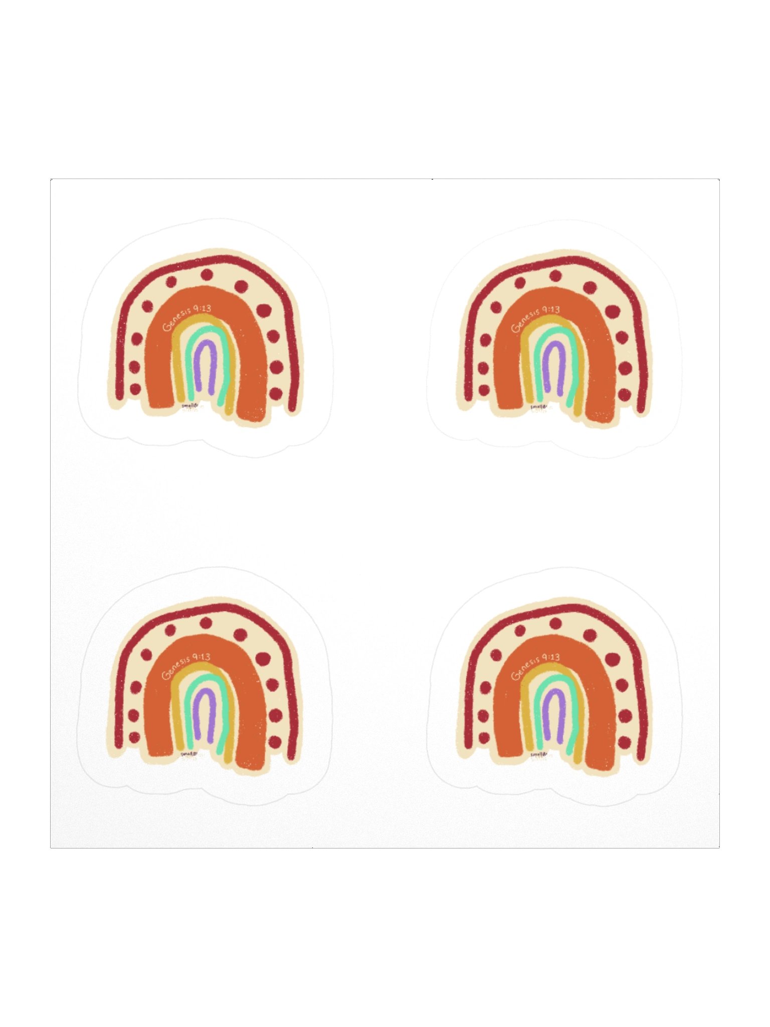 Doodley Boho Rainbow product image (1)