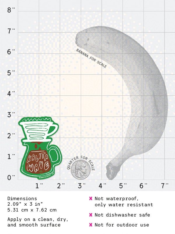 Kalita Wave Sticker product image (2)