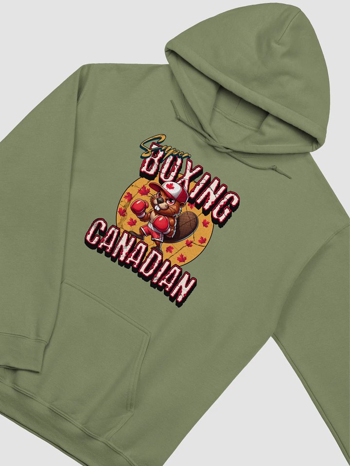 Super Boxing Canadian Beaver Gildan Hoodie product image (8)