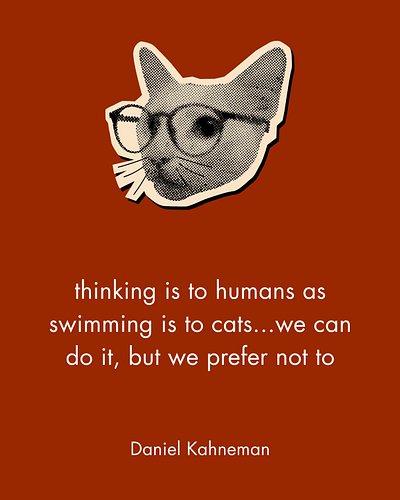 on thinking.