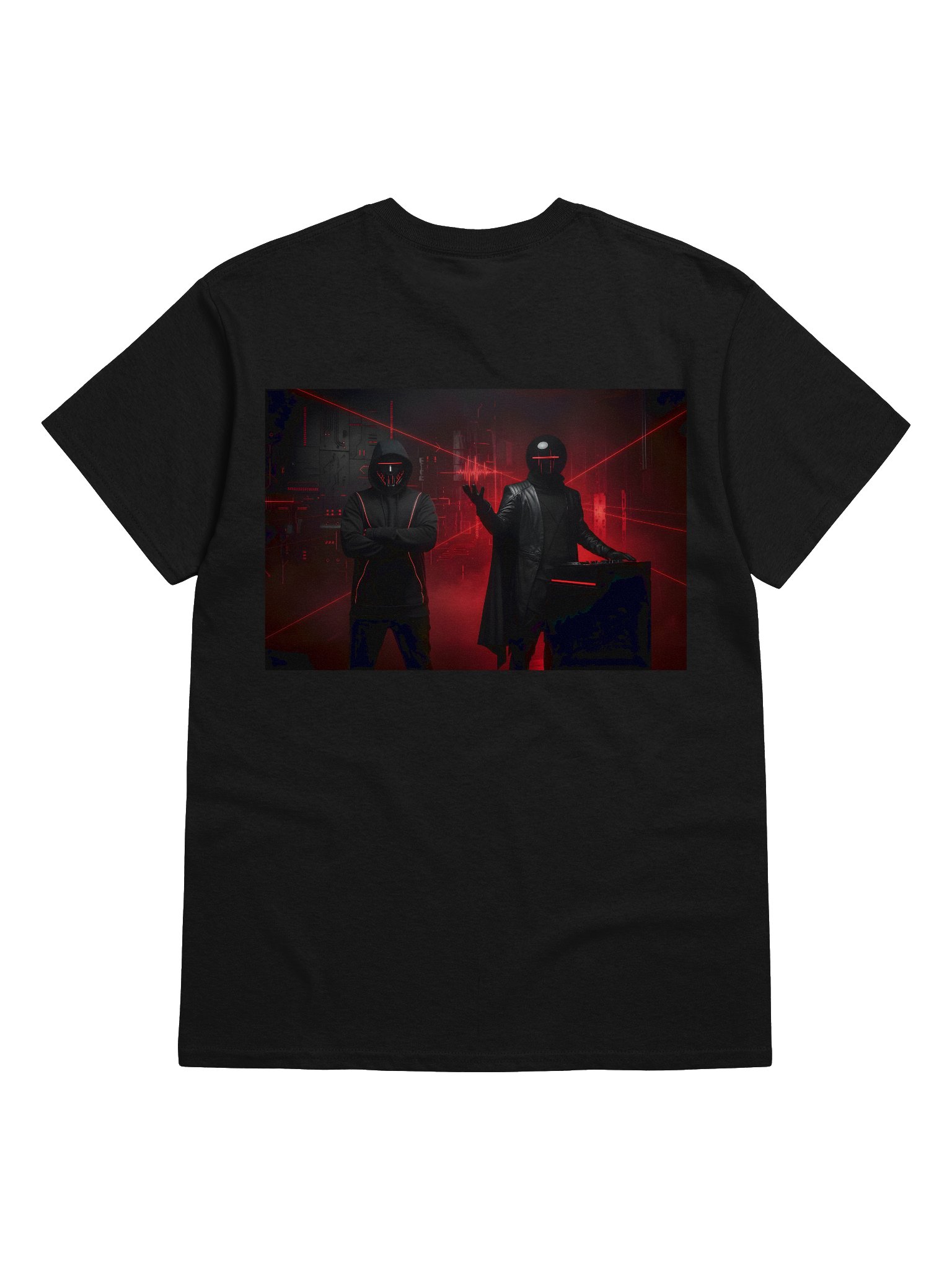 J Christopher Duality Art - Heavyweight T-Shirt - Black product image (6)