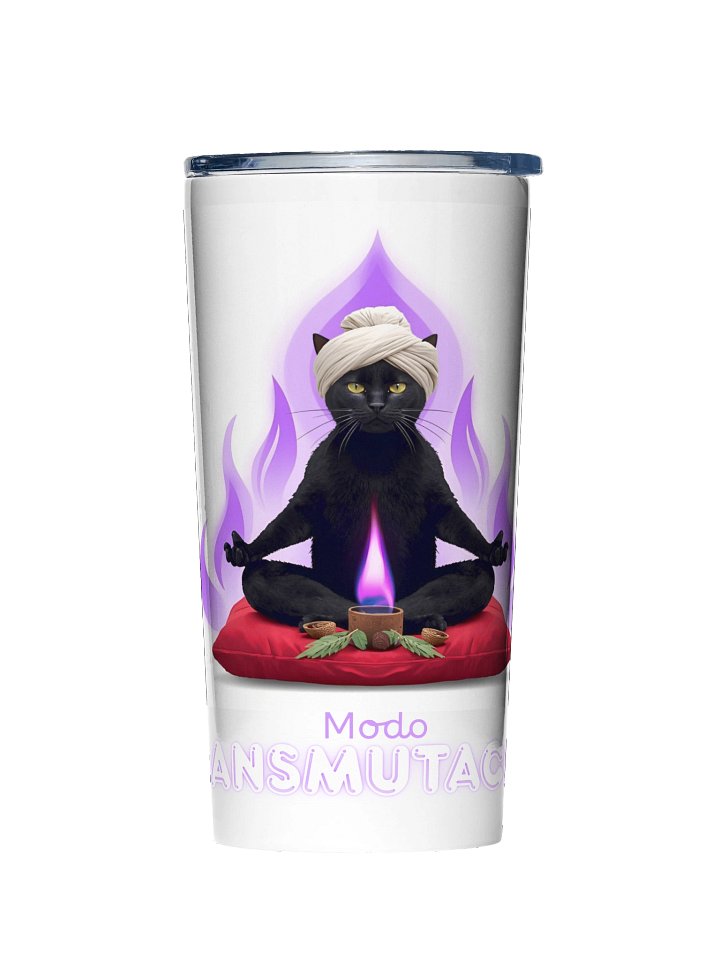El gato místico. Vaso de acero inoxidable 590 ml product image (1)