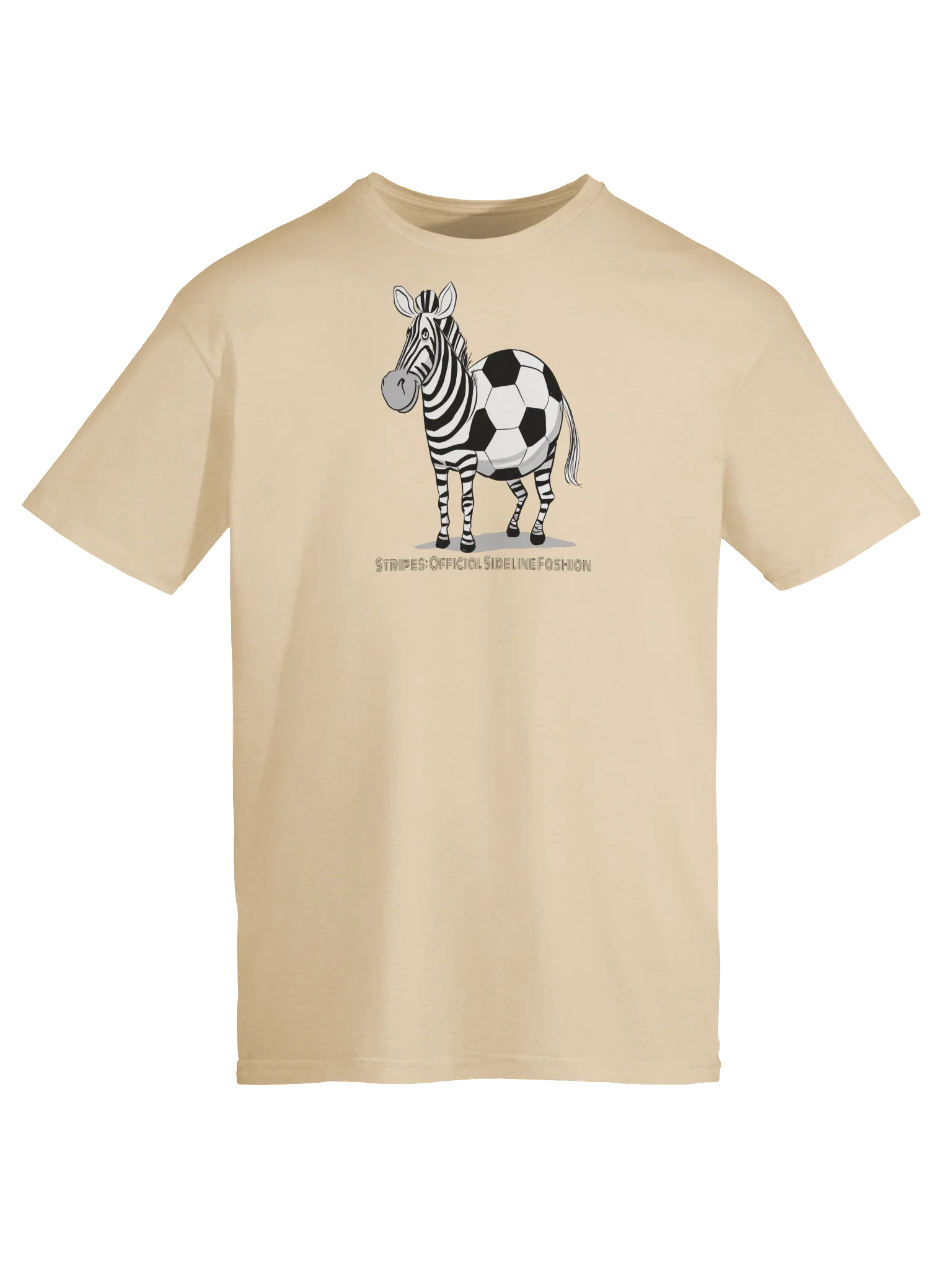 Soccer Zebra Cartoon Tee product image (5)