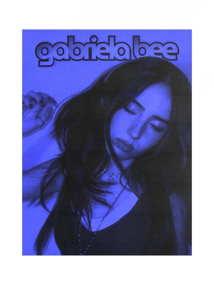 Gabriela Bee "BLUE" Poster product image (1)