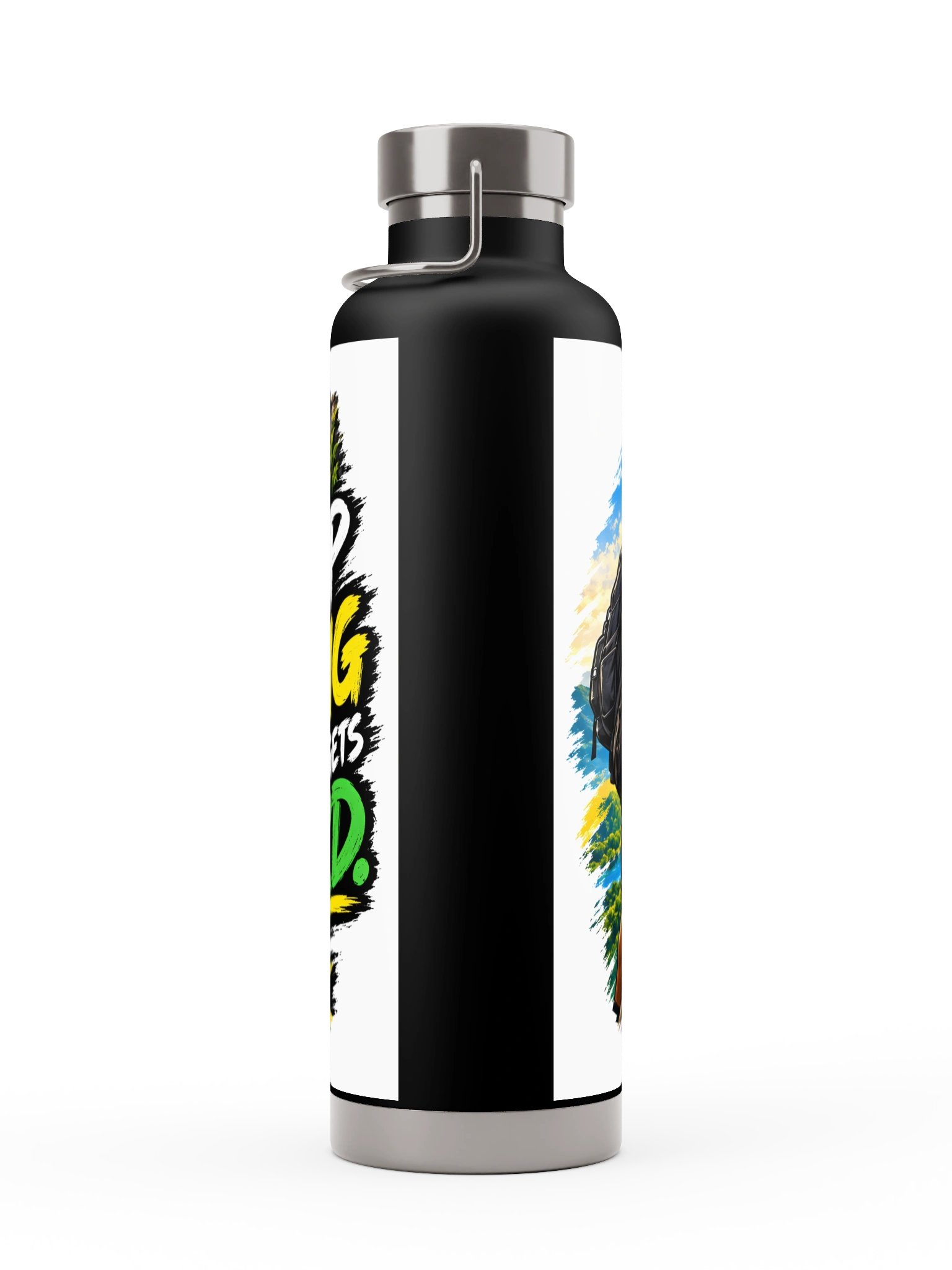 Keep Going Rock Climb Motivation Bottle product image (4)