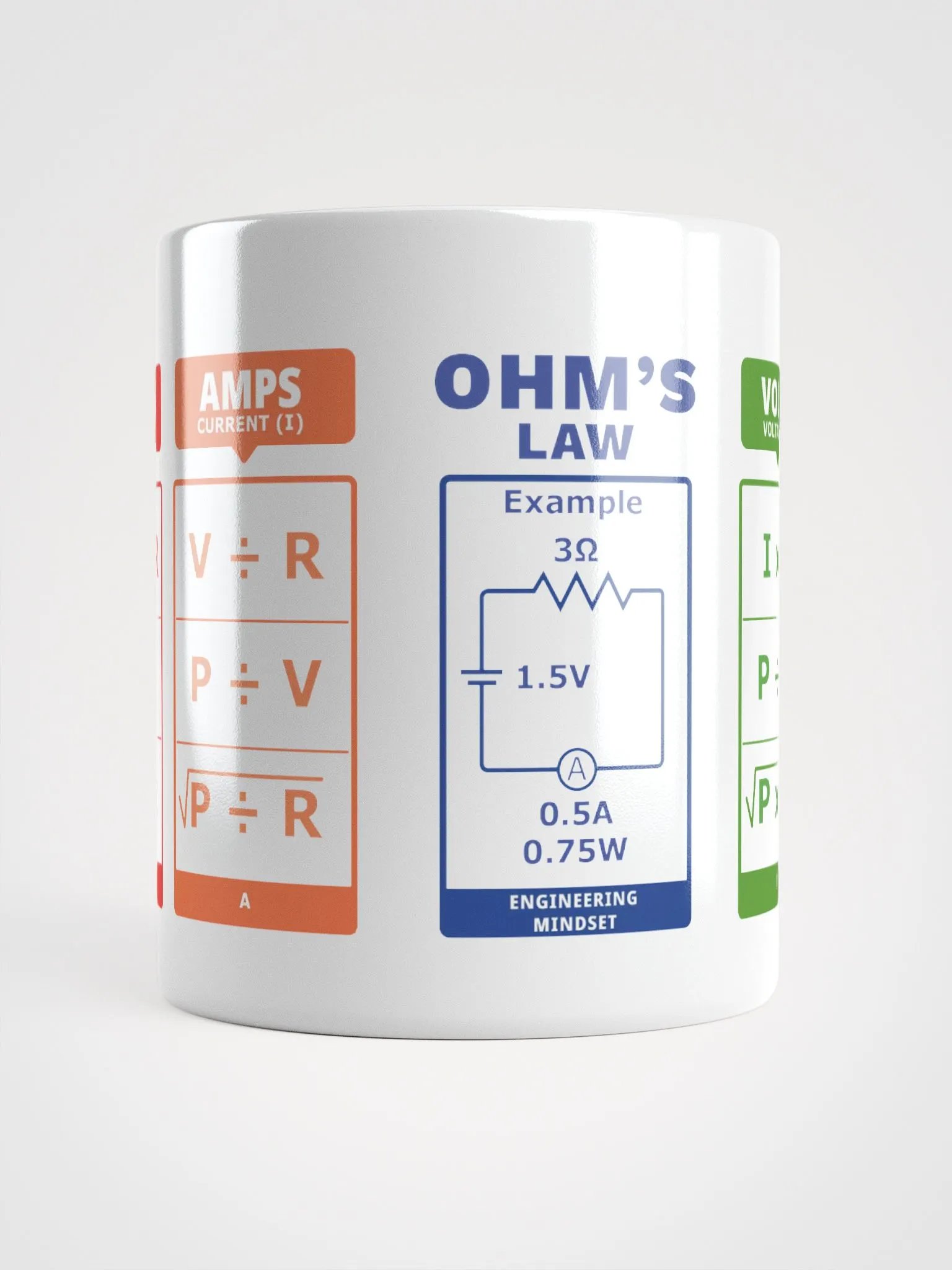 Electrical Engineering Formulas Mug product image (14)