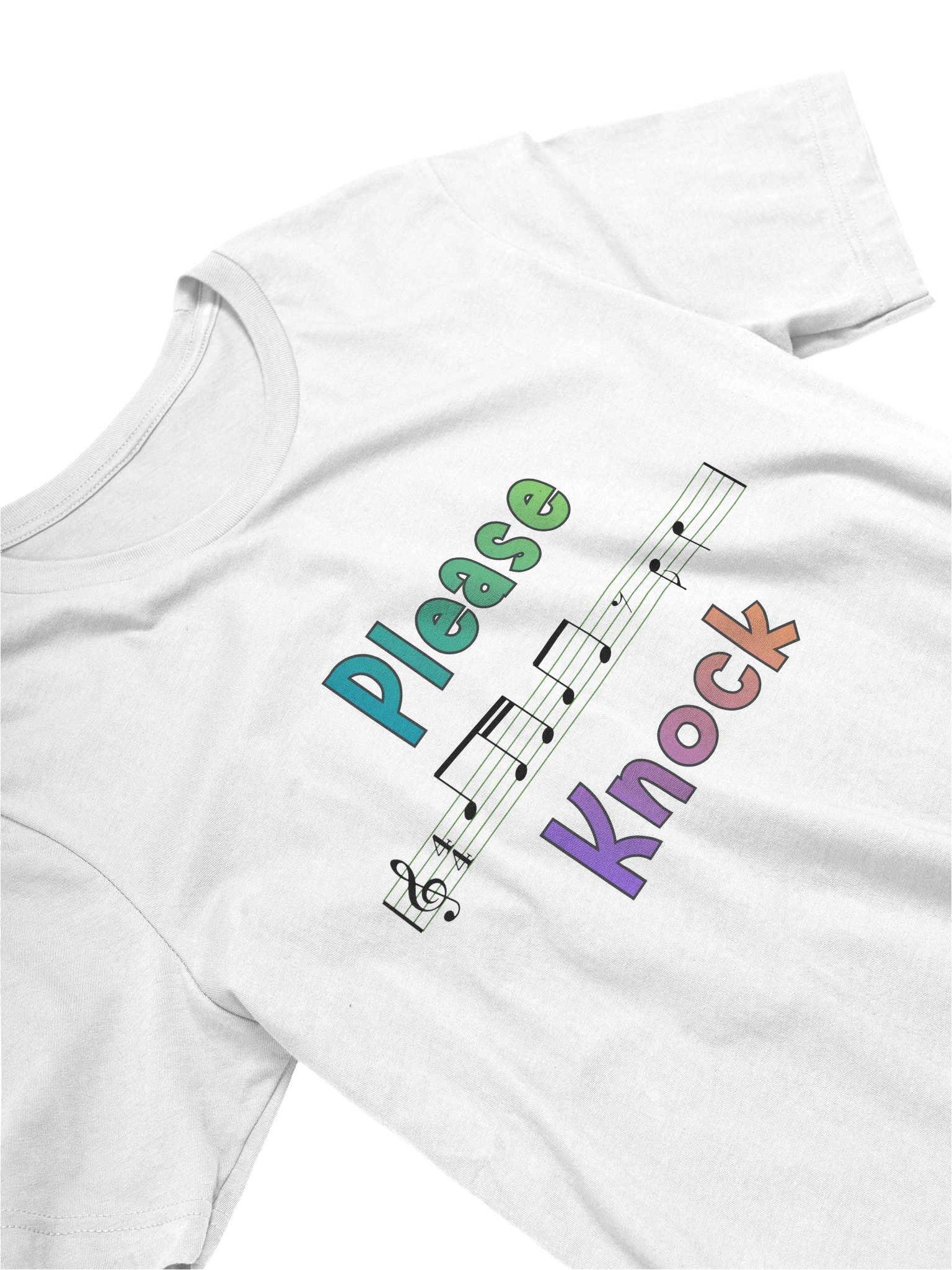 Please Knock Supersoft T-Shirt, Unisex product image (3)