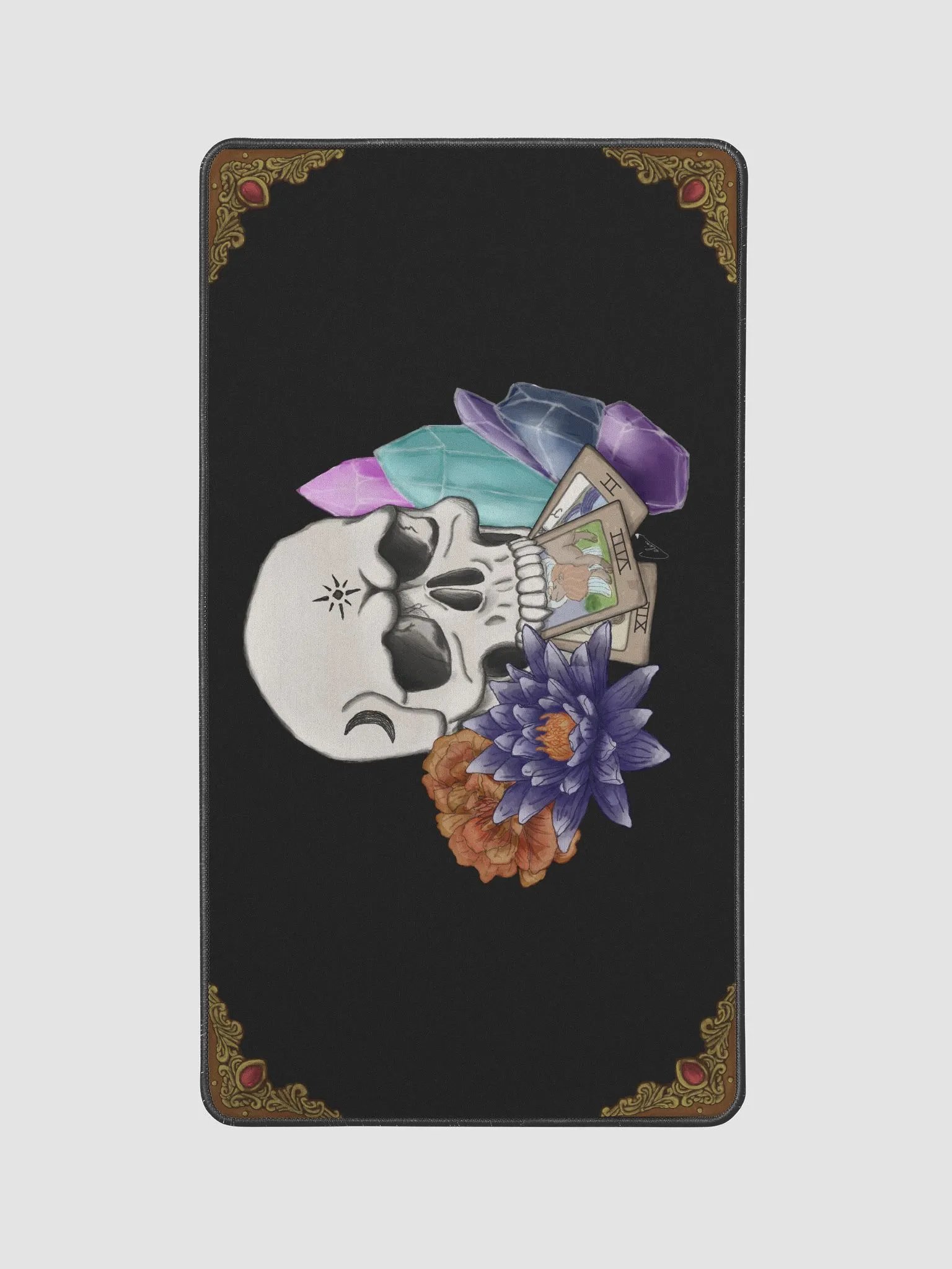 Mystic Skull Desk Mat product image (1)