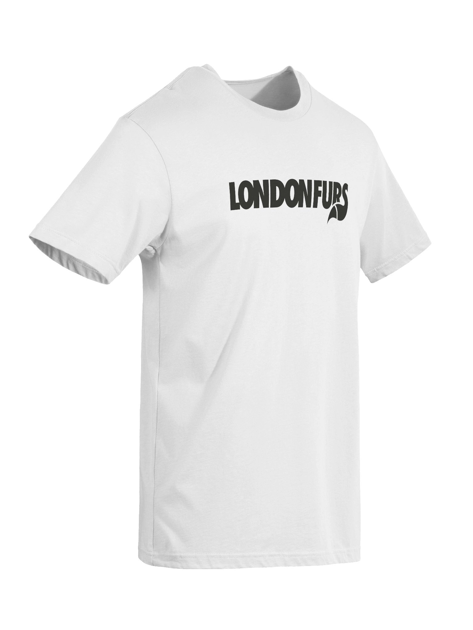 LondonFurs Logo - Black - T-shirt product image (6)