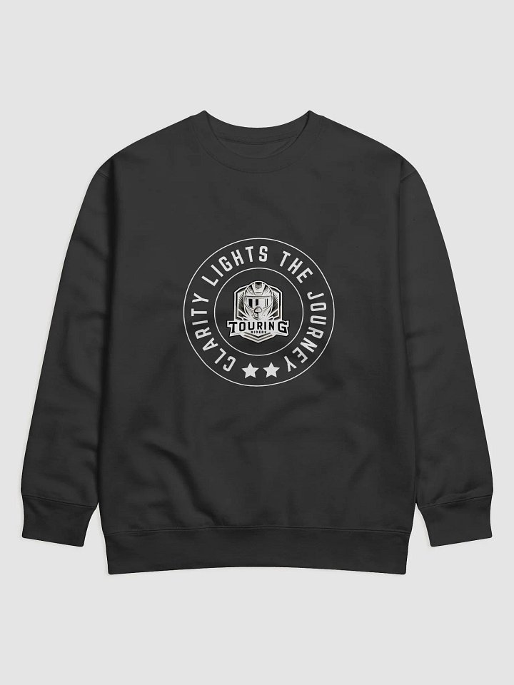 Touring Riders Motorcycle Helmet Logo Sweatshirt product image (1)
