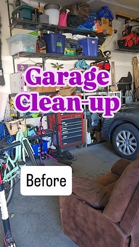 Cleaning out the garage.  How did I do?  #heythisisbrent #vlog #dailylife #garage #theresalwaystomorrow