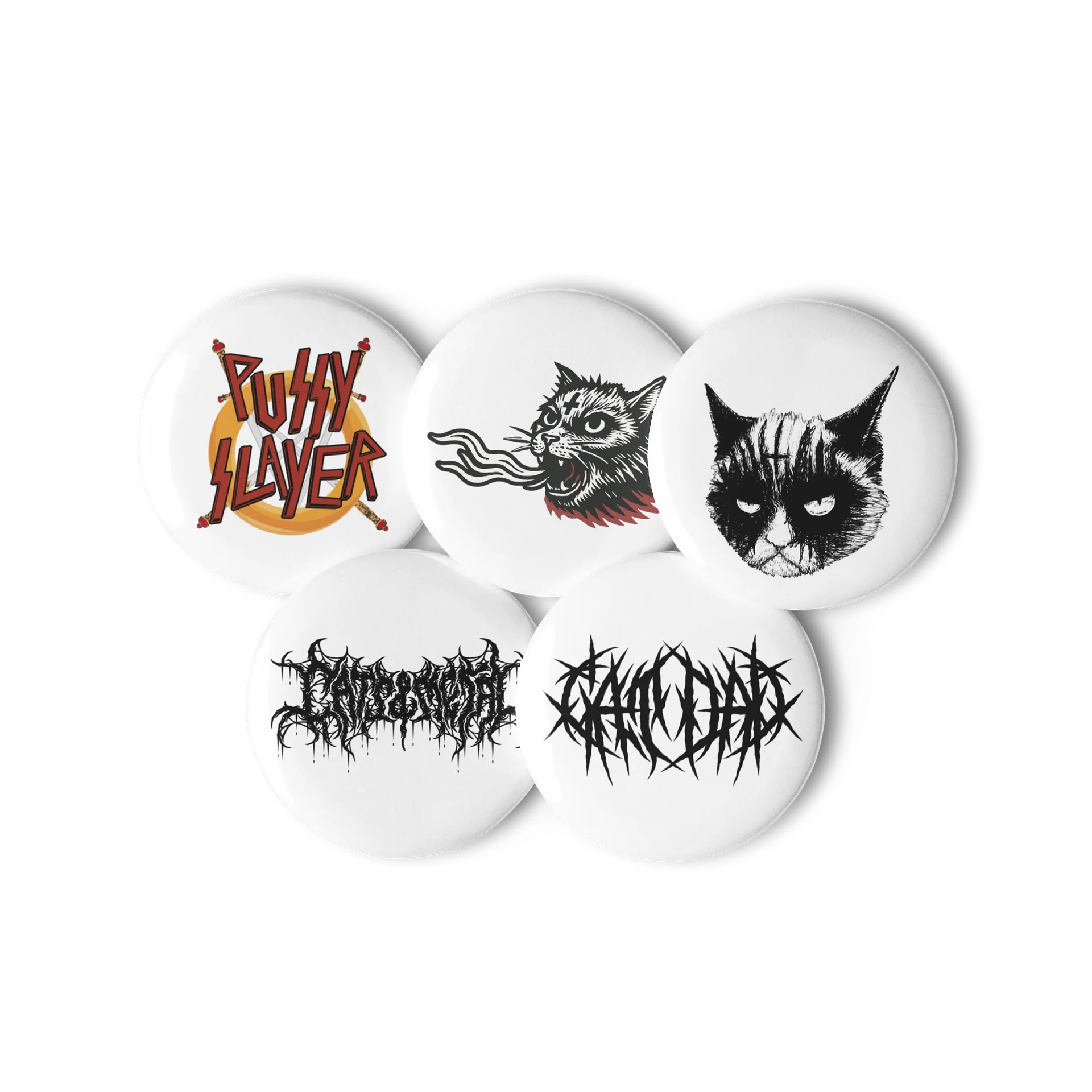 CATS AND METAL PIN SET 1 product image (2)